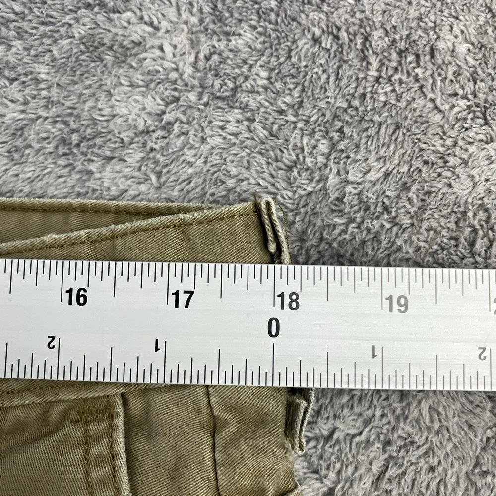 Levis Straight Pants Men 36x30 Tan Khaki Chino Flat‎ Front 100% Cotton